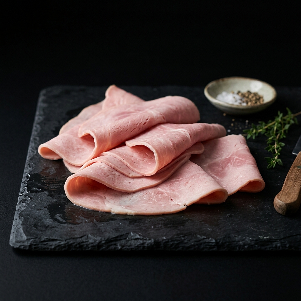 Jamon Cocido Natural x 200 grs Marca Caan