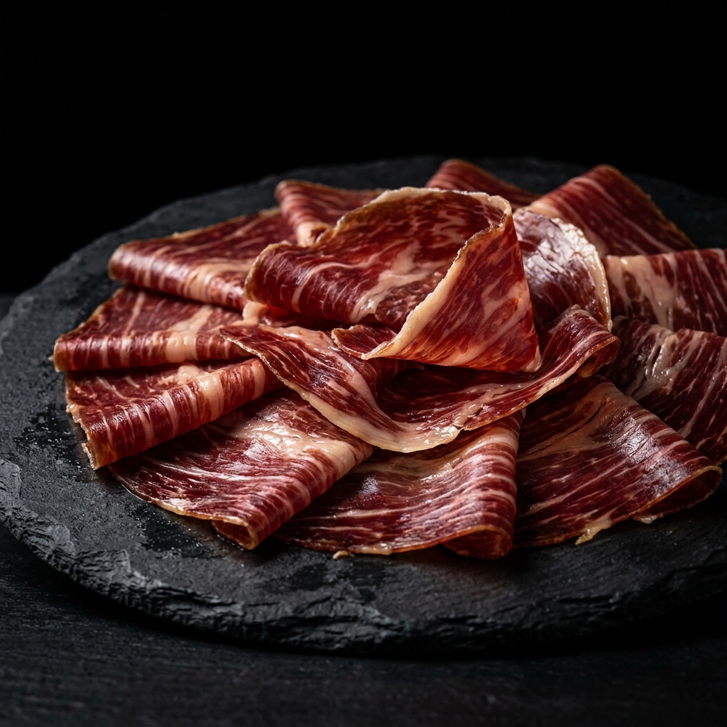 Jamon Crudo Iberico x 200 grs marca Doin